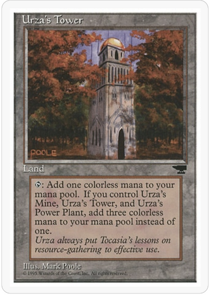 Chronicles (L): Urza's Tower (Forest)