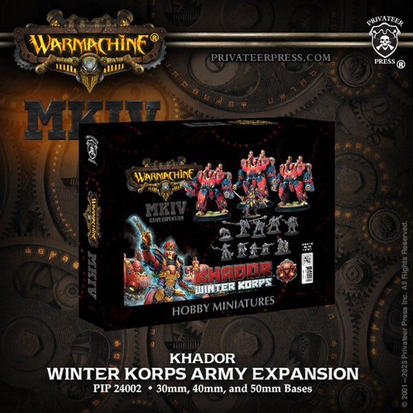 Khador: Winter Korps Army Expansion