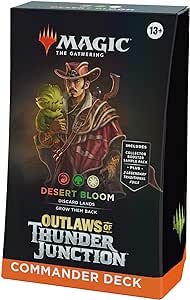 Magi the Gathering: Outlaws of Thunder Junction Commander Deck - Desert Bloom