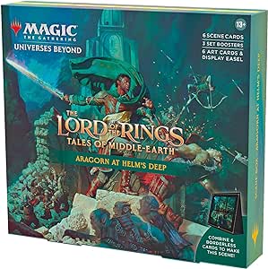 Magic the Gathering: Tales of Middle-earth Scene Box - Aragorn at Helm’s Deep