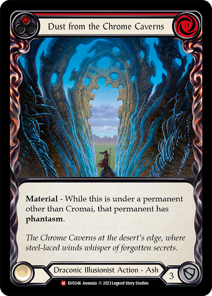 Draconic Illusionist Action: Dust from the Chrome Caverns