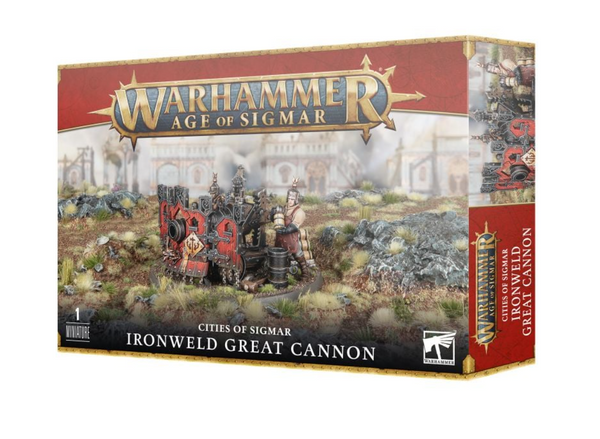 Cities of Sigmare: Ironweld Great Cannon (PreOrder)