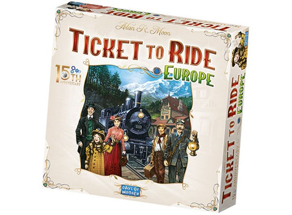 Ticket to Ride Europe - 15th Anniversary Edition (NO)