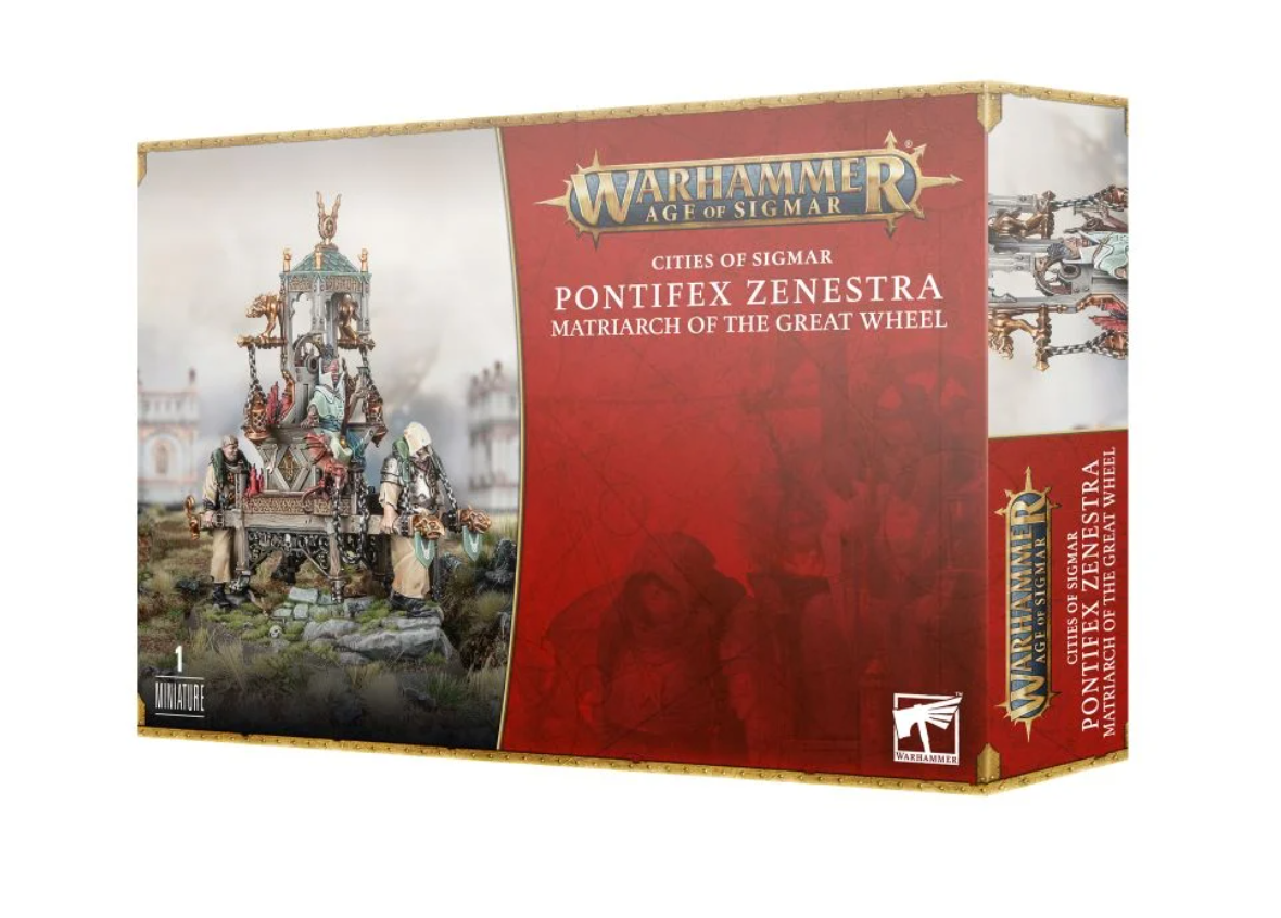 Figurine Warhammer Age Of Sigmar - Pontifex Zenestra, Matriarch Of The Great (Cities Of Sigmar), Neuve