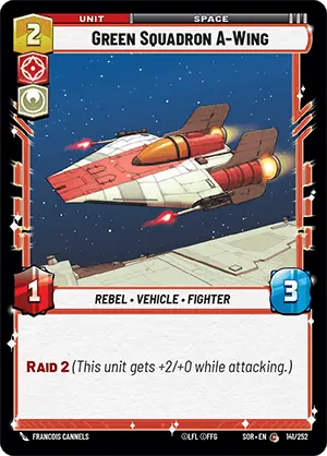 141/252 Green Squadron A-Wing (C)