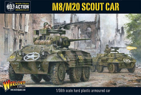 Bolt Action: M8/M20 Greyhound Scout Car (Plastic Box)