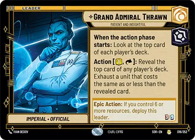 016/252 Grand Admiral Thrawn (R)