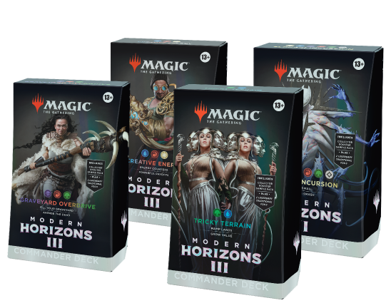 Magic the Gathering: Modern Horizons 3 - Commader Deck Bundler 1 of Each (PREORDER)