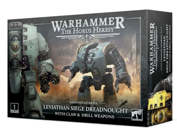 LEGIONES ASTARTES: Leviathan Siege Dreadnought with Claw & Drill Weapons