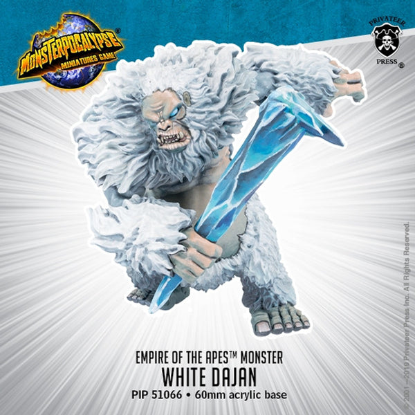 Empire of the Apes Monster: White Dajan
