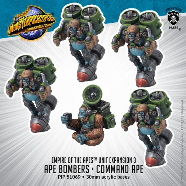 Empire of the Apes Units: Ape Bombers & Command Ape
