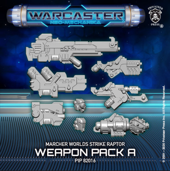 Marcher Worlds Pack: Strike Raptor A Weapon Pack