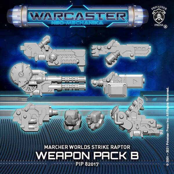 Marcher Worlds Pack: Strike Raptor B Weapon Pack