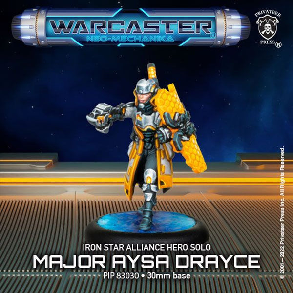 Iron Star Alliance - Major Aysa Drayce, Hero Solo