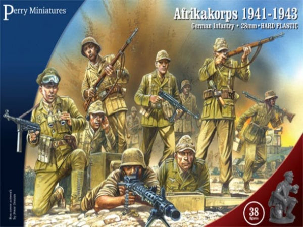 Perry Miniatures: Afrika Korps, German Infantry 1941-43