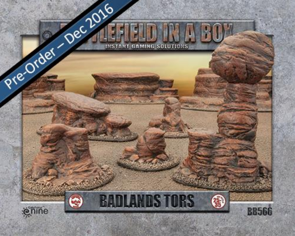 Badlands Tors - Mars (x5) - 30mm