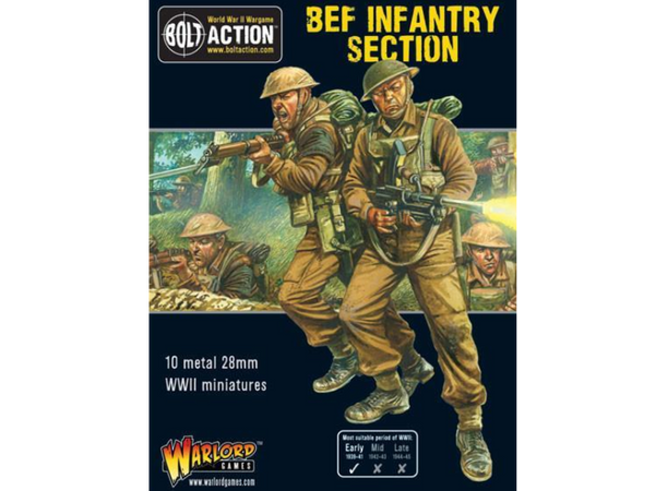 Bolt Action: BEF Infantry Section