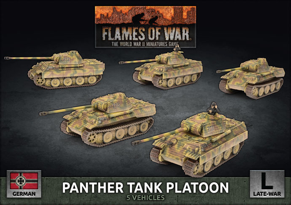 Panther A Tank Platoon (plastic)