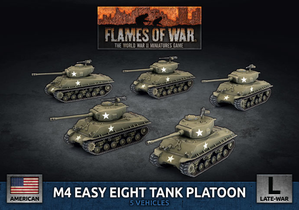 M4 Easy Eight Platoon (Plastic)