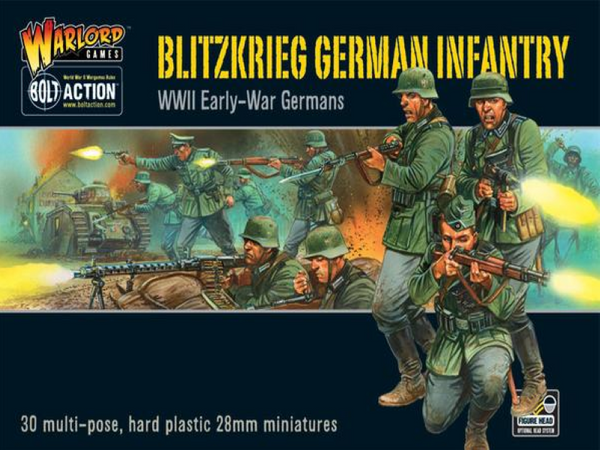 Bolt Action: Blitzkrieg! German Infantry, Early War