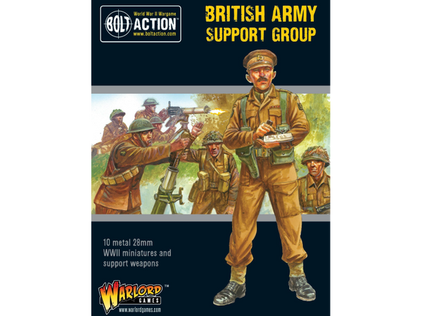 Bolt Action: British Army support group