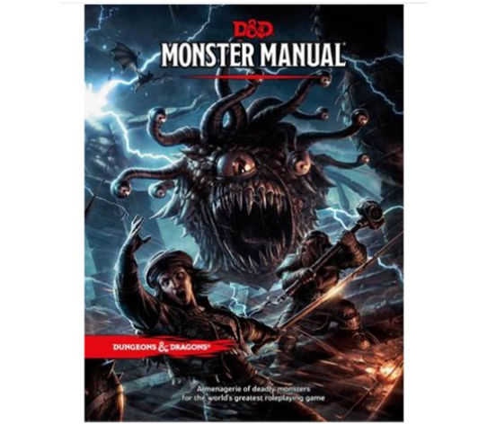 Dungeons & Dragons 5th Edition RPG: Monster Manual (Hardcover)