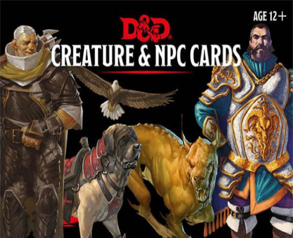 Monster Cards: NPCs & Creatures (182 cards)