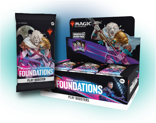 Magic the Gathering: Foundations Play Booster incl. WPN exclusive Buy-a-Box Promo* (PREORDER)