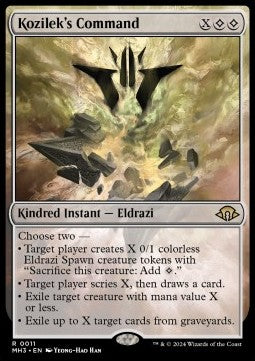 MH3 0011 Kozilek's Command (R)