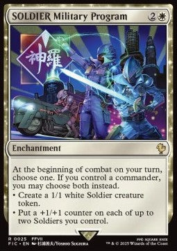 FIC 0025 SOLDIER Military Program (R)