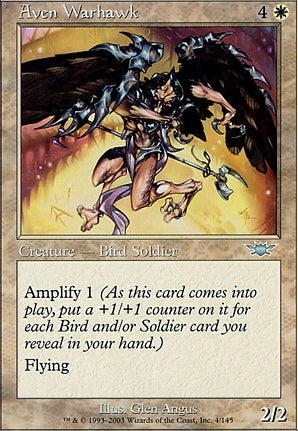 Legions 004: Aven Warhawk (U)