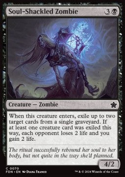 Foundations 0070: Soul-Shackled Zombie (C)