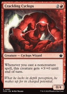 Foundations 0083: Crackling Cyclops (C)