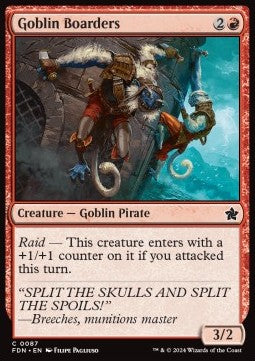 FDN 0087: Goblin Boarders (C)