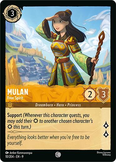 9FAB 010 Mulan - Free Spirit (C)
