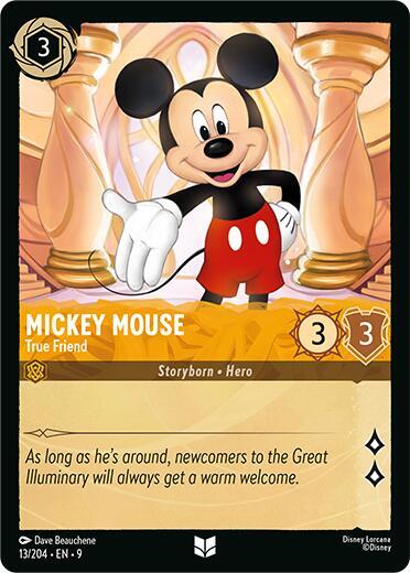 9FAB 013 Mickey Mouse - True Friend (U)