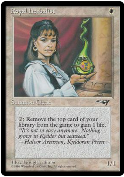 Alliances (W): Royal Herbalist (Green Smoke)