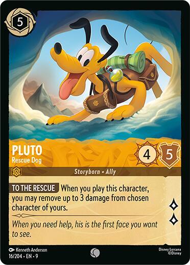 9FAB 016 Pluto - Rescue Dog (C)