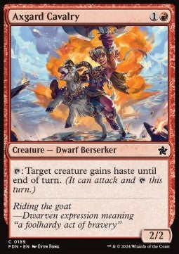 FDN 0189: Axgard Cavalry (C)