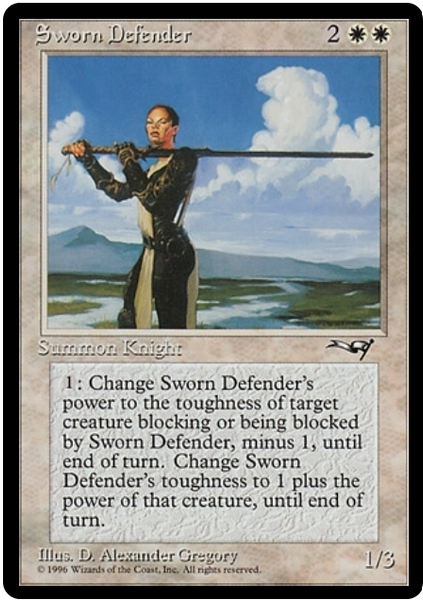 Alliances (W): Sworn Defender