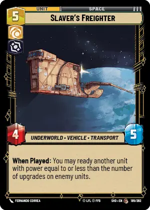 189/262 Slaver’s Freighter (C)