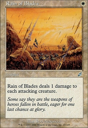 SCG 020 Rain of Blades (U)