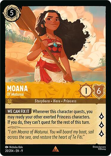 9FAB 020 Moana - Of Motunui (R)