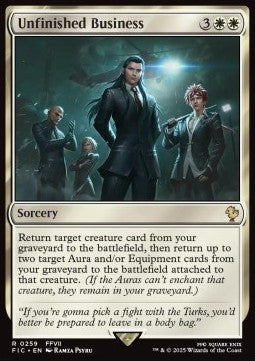 FIC 0259 Unfinished Business (R)