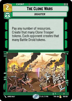 125/257 The Clone Wars (R)