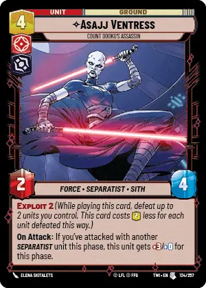 134/257 Asajj Ventress (U)