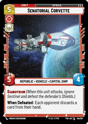 148/257 Senatorial Corvette (C)