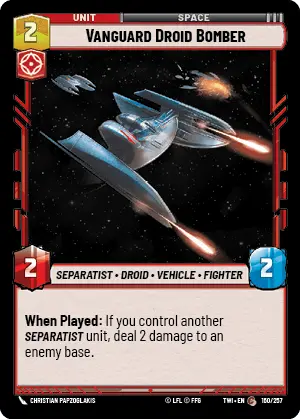 160/257 Vanguard Droid Bomber (C)