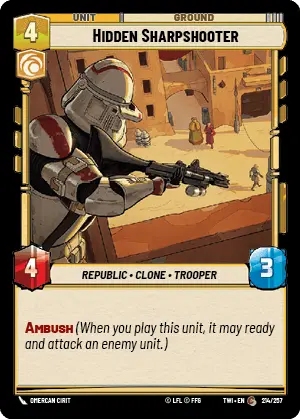 214/257 Hidden Sharpshooter (C)