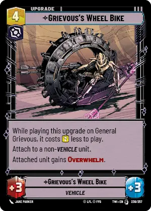 236/257 Grievous's Wheel Bike (S)